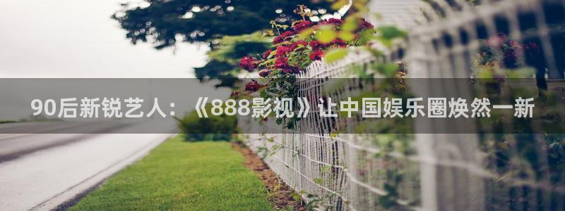影院天龙：90后新锐艺人：《888影视》让中国娱乐圈焕然一新